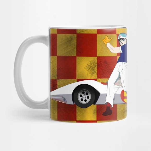 Speed Racer Leap - Distressed by DistractedGeek